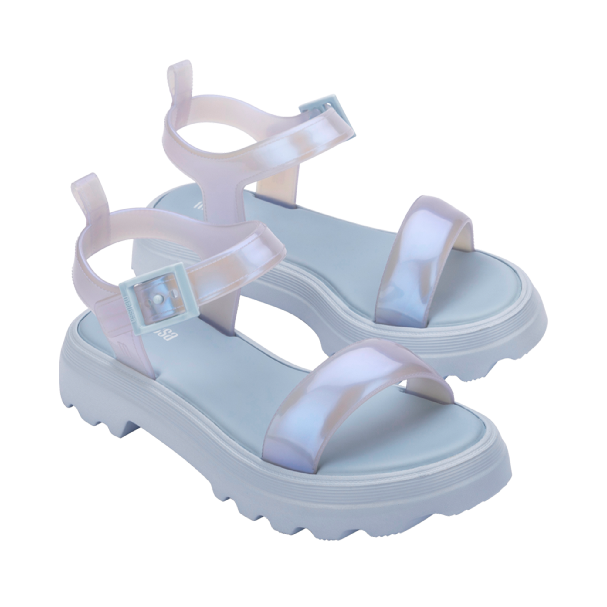 Blue melissa shoes discount