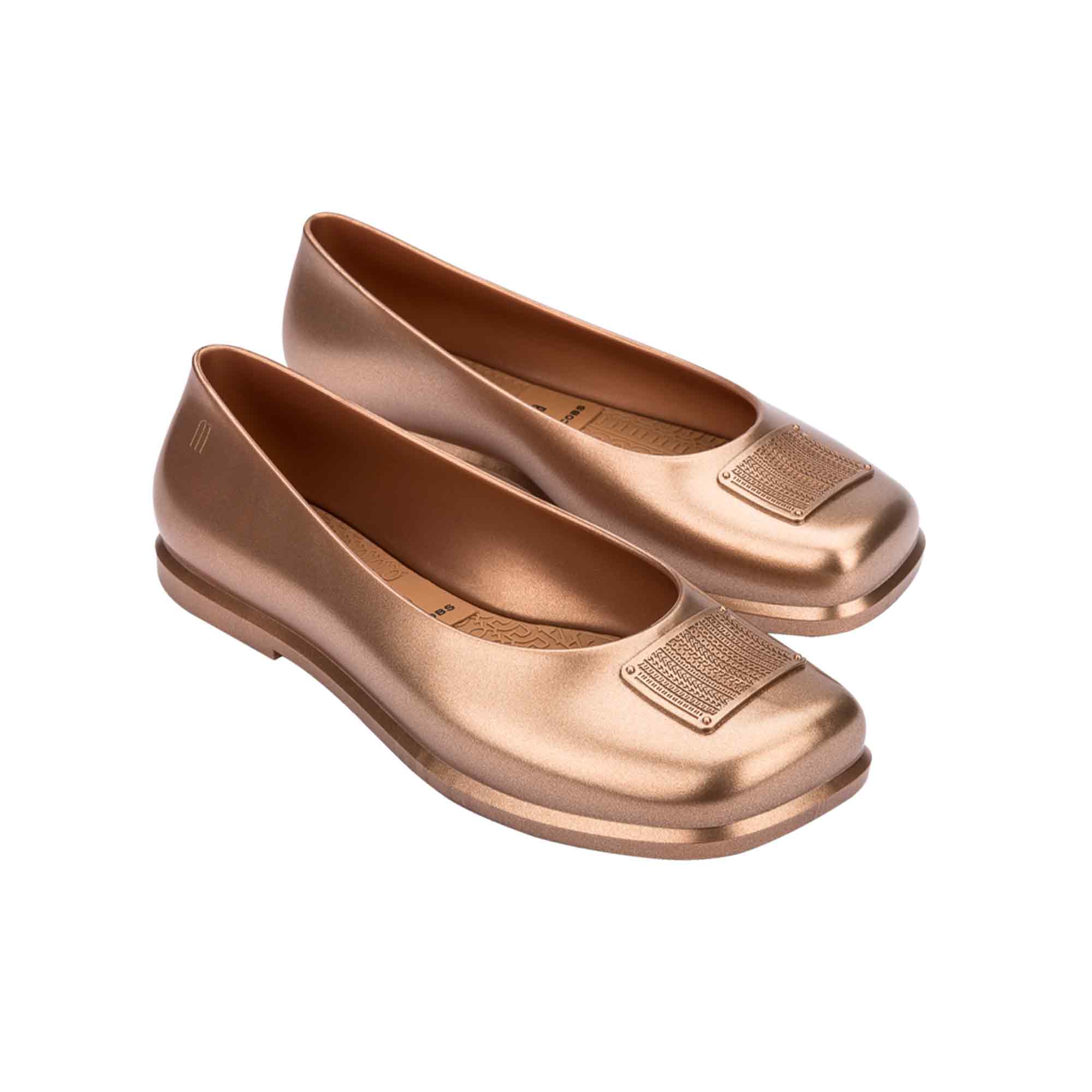 Rose gold melissa shoes deals