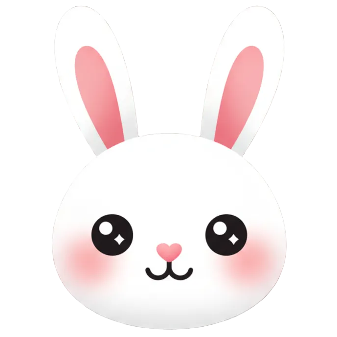 JUST NEED THE BUNNY, CLEAR BACKGROUND